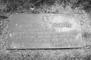 Robert Poxon Grave Marker